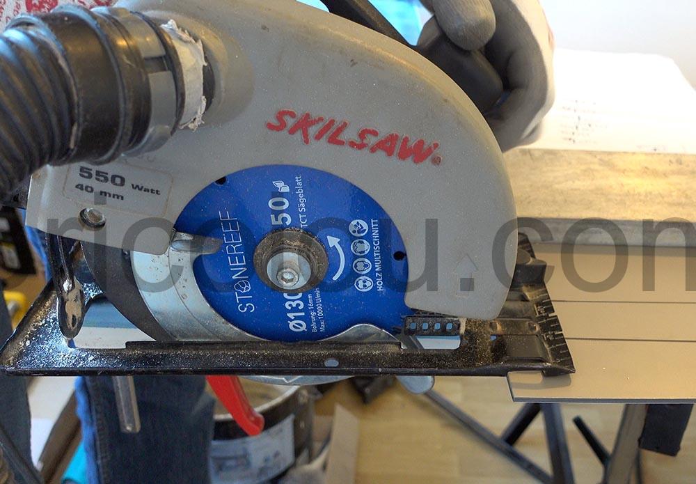 StoneReef Disque decoupe plastique Alu panneau douche salle de bain StoneReef Disque découpe plastique Alu panneau douche salle de bain