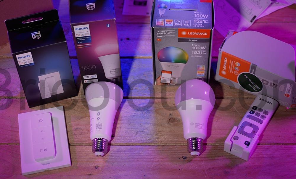 Comment choisir entre Philips Hue et Osram Ledvance Smart plus presentation Comment choisir entre Philips Hue et Osram Ledvance Smart plus présentation