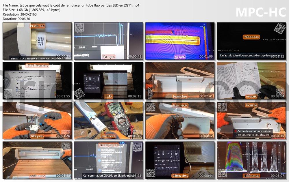 Est ce que cela vaut le cout de remplacer un tube fluo par des LED en video Est ce que cela vaut le coût de remplacer un tube fluo par des LED en vidéo