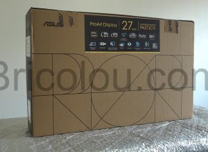 01 Le boite Asus Ecran 5K Asus ProArt Display PA27JCV boite