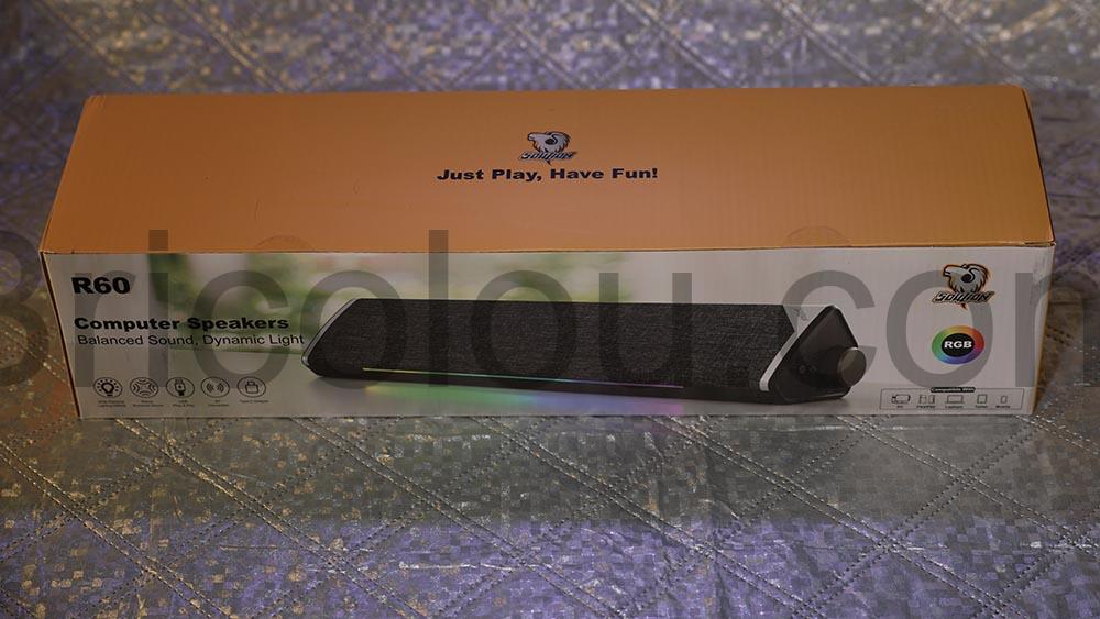Barre de son Pc Bluetooth USB audio SOULION R60 boite Barre de son Pc Bluetooth USB audio SOULION R60 boite