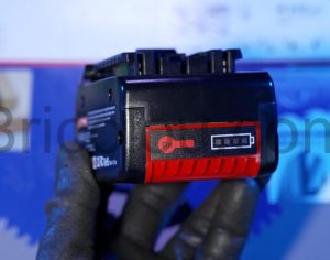 Batterie Bosch Compatible V02 Bonadget BAT 618 bouton