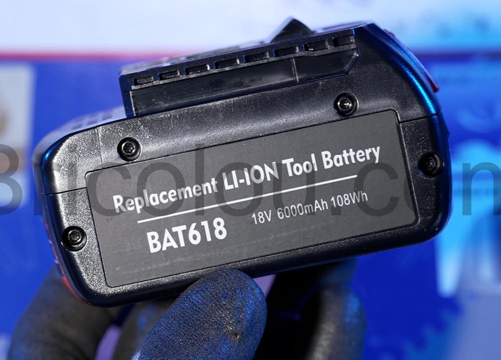 Batterie Bosch Compatible V02 Bonadget BAT 618 demontable Batterie Bosch Compatible V02 Bonadget BAT 618 demontable