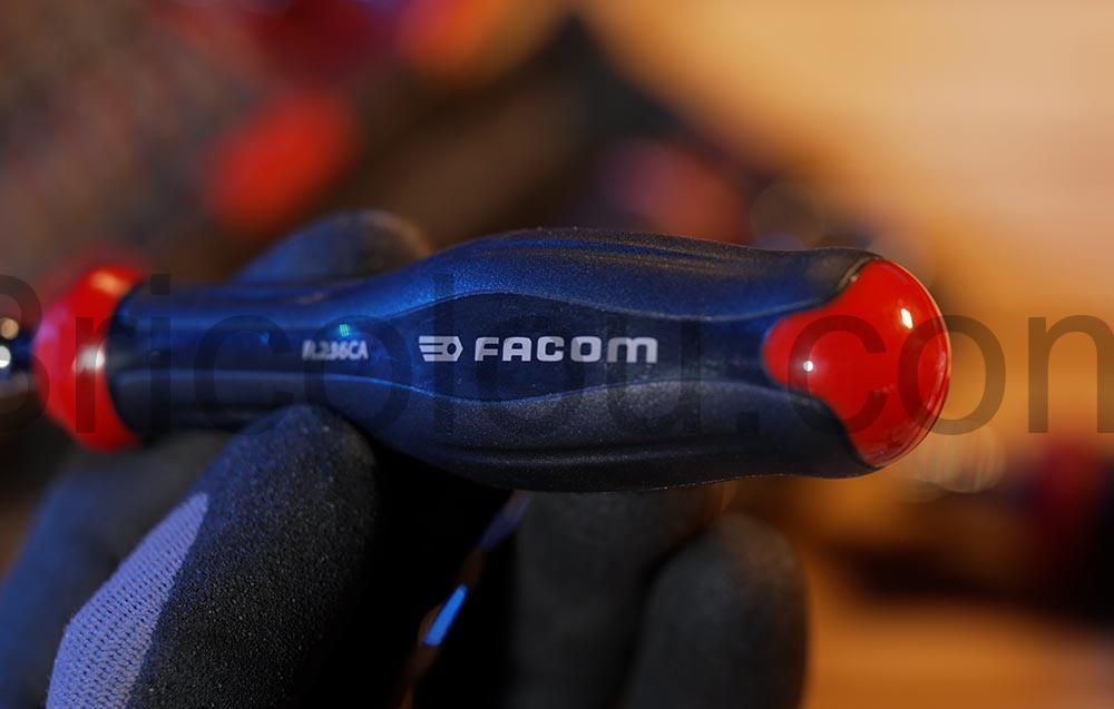 Facom R.236CA Poignee 1 4 Nano Logo Facom R.236CA Poignée 1 4 Nano Logo