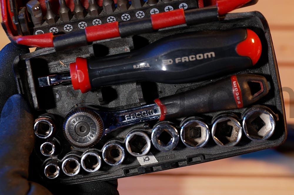 Facom R.236CA Poignee 1 4 Nano boite Facom R.236CA Poignée 1 4 Nano boite