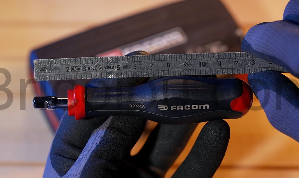 Facom R.236CA Poignee 1 4 Nano longueur Facom R.236CA Poignée 1 4 Nano longueur