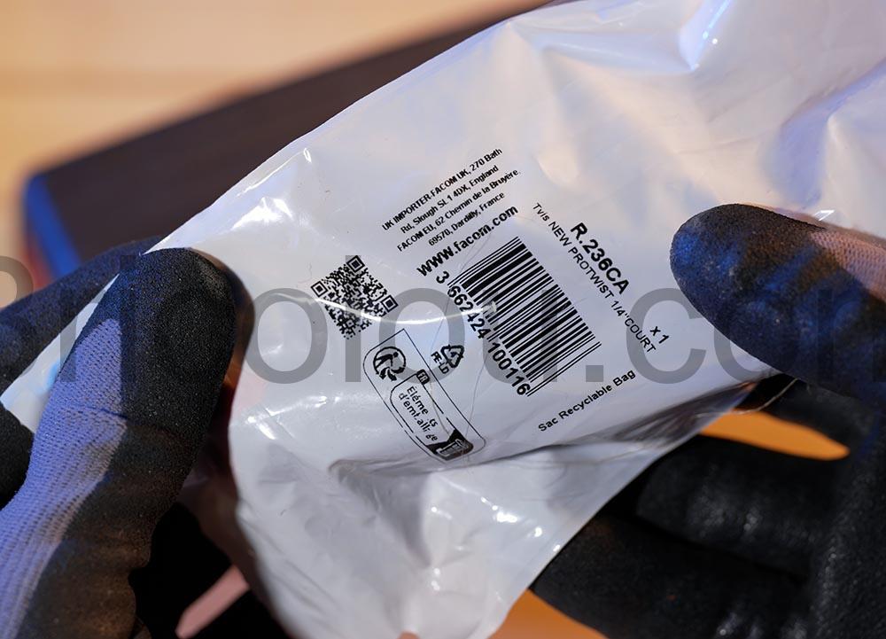 Facom R.236CA Poignee 1 4 Nano protwist Facom R.236CA Poignée 1 4 Nano protwist