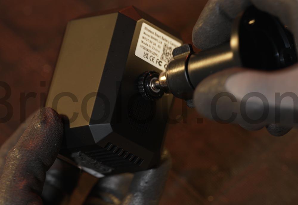 camera surveillance sur Batterie Wi Fi 2K Beenozo caméra surveillance sur Batterie Wi-Fi 2K Beenozo fixation