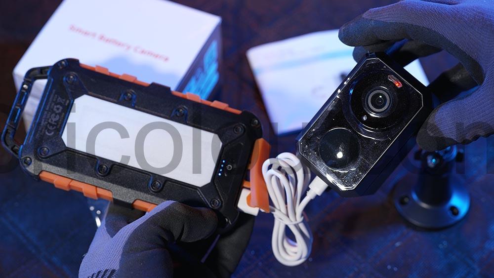 camera surveillance sur Batterie Wi Fi 2K Beenozo power bank caméra surveillance sur Batterie Wi-Fi 2K Beenozo power bank