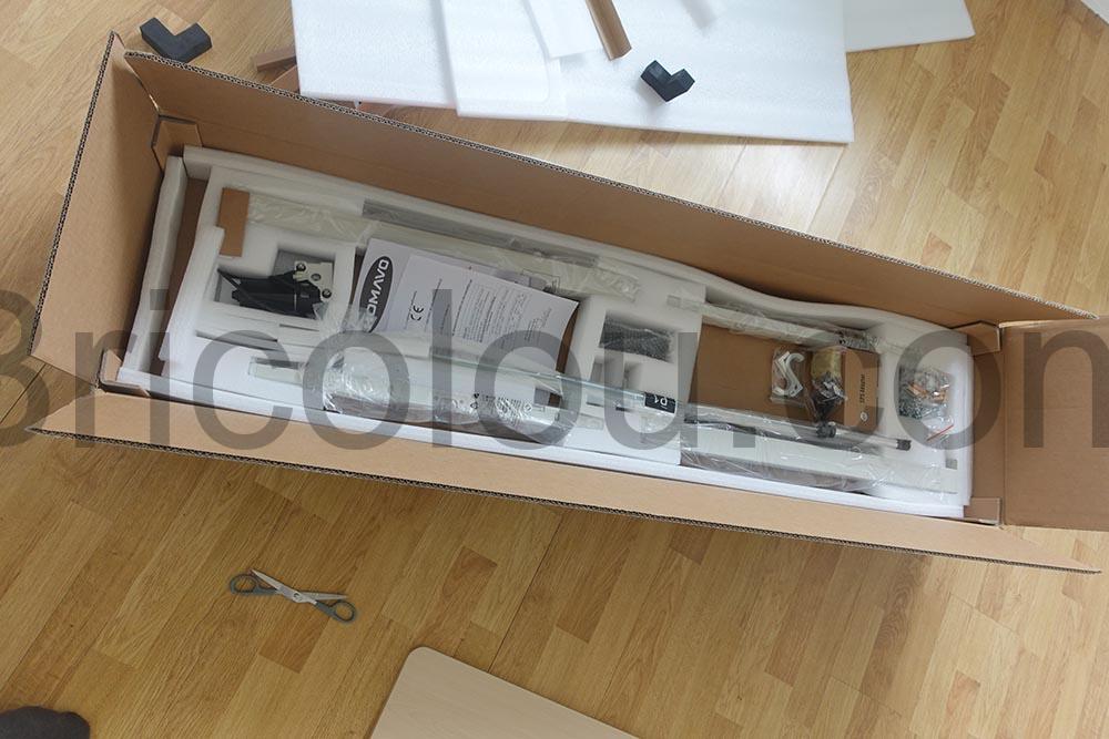 Bureau HOMAVO electrique table motorise hauteur contenu Bureau HOMAVO électrique table motorisé hauteur contenu