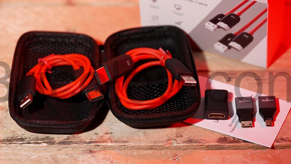 Cable HDMI sans Fil 1080P prise Transmetteur et Recepteur alimentee en US Câble HDMI sans Fil 1080P prise Transmetteur et Récepteur alimentée en US