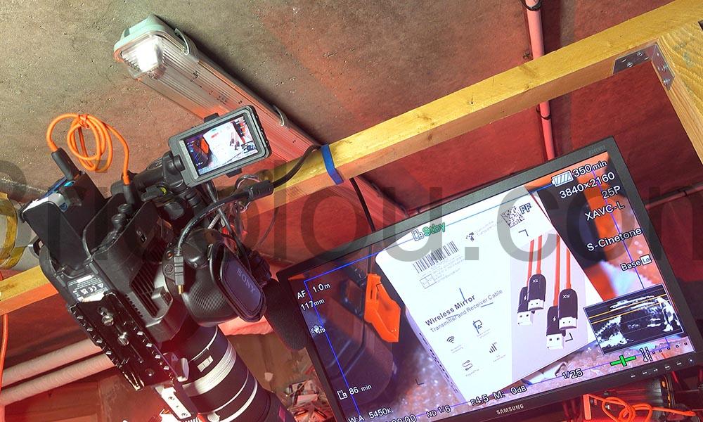 Cable HDMI sans Fil 1080P prise Transmetteur et Recepteur alimentee en USB camera Câble HDMI sans Fil 1080P prise Transmetteur et Récepteur alimentée en USB caméra