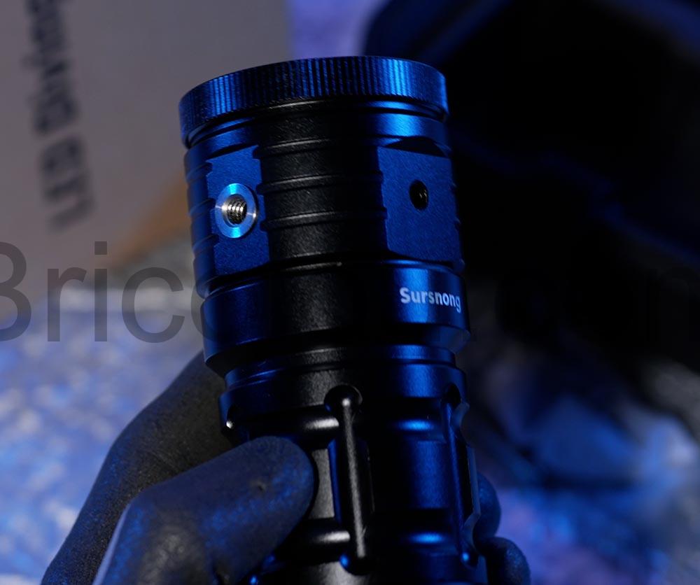 Lampe plongee photographie StarShine SE Lampe plongée photographie StarShine-SE fixation