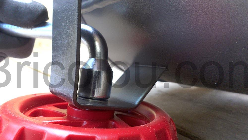 Compresseur air Hychika 880W 24L serrage Compresseur air Hychika 880W-24L serrage