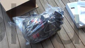 Compresseur air Hychika 880W-24L test sac