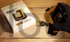 Coppa Lumière Travail GZ01 Portable Lampes Rechargeable Magnétique LED Large
