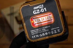 Coppa Lumière Travail GZ01 Portable Lampes Rechargeable Magnétique LED Rouge
