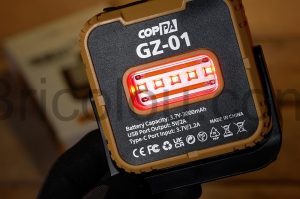 Coppa Lumière Travail GZ01 Portable Lampes Rechargeable Magnétique LED Rouge