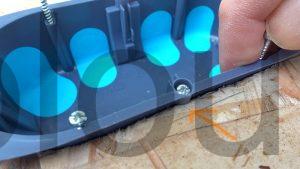 Debflex Boite dérivation électrique 2 Postes Multimatériaux Stop Air Diamètre 67mm x 40mm Entraxe 71mm encoche