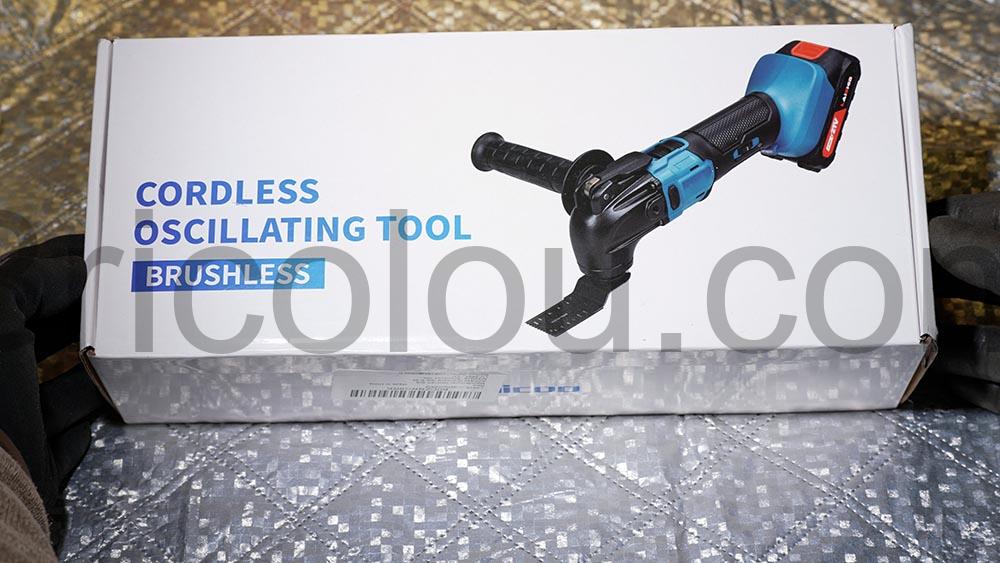 Outil Multifonction Oscillant Sans Fil compatible Makita Pohicoo M8112 boite Outil Multifonction Oscillant Sans Fil compatible Makita Pohicoo M8112 boite