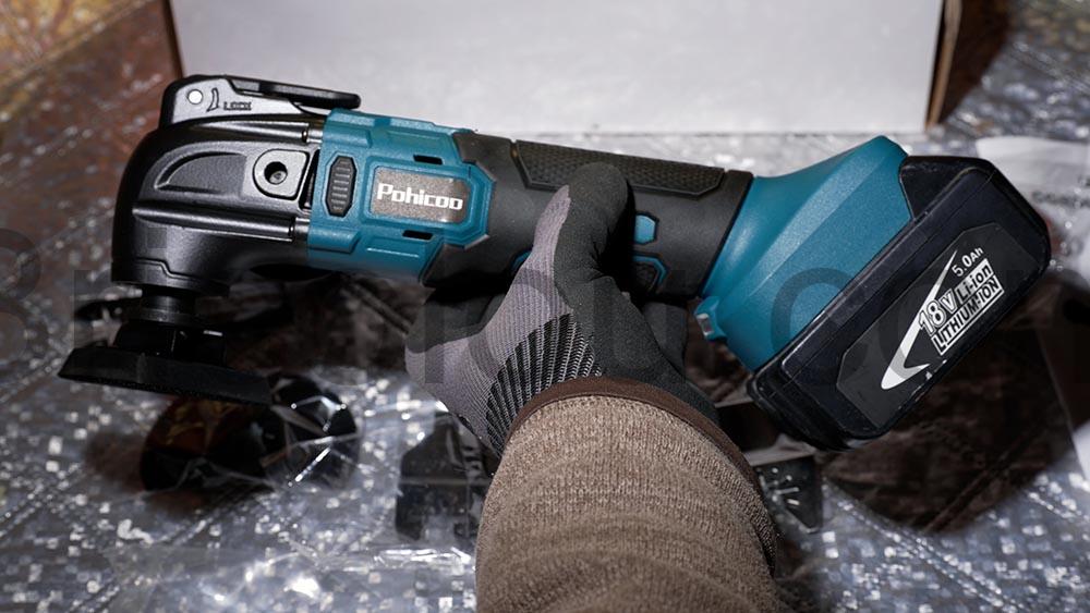 Outil Multifonction Oscillant Sans Fil compatible Makita Pohicoo batterie Outil Multifonction Oscillant Sans Fil compatible Makita Pohicoo batterie