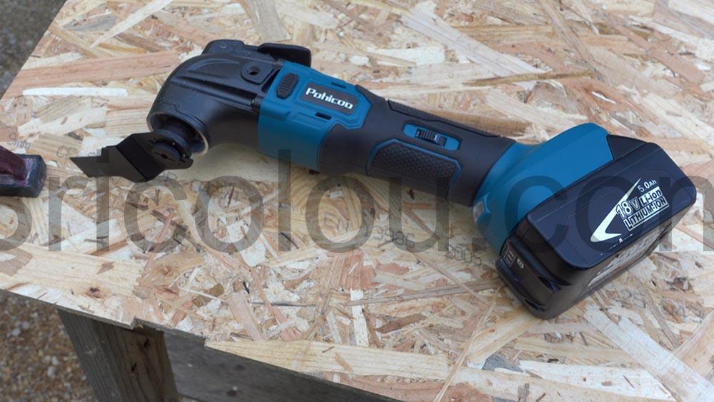 Outil Multifonction Oscillant Sans Fil compatible Makita Pohicoo decoupe Outil Multifonction Oscillant Sans Fil compatible Makita Pohicoo découpe