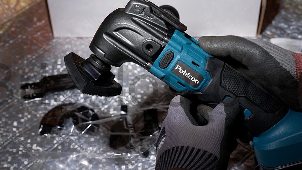 Outil Multifonction Oscillant Sans Fil compatible Makita Pohicoo poncage Outil Multifonction Oscillant Sans Fil compatible Makita Pohicoo ponçage