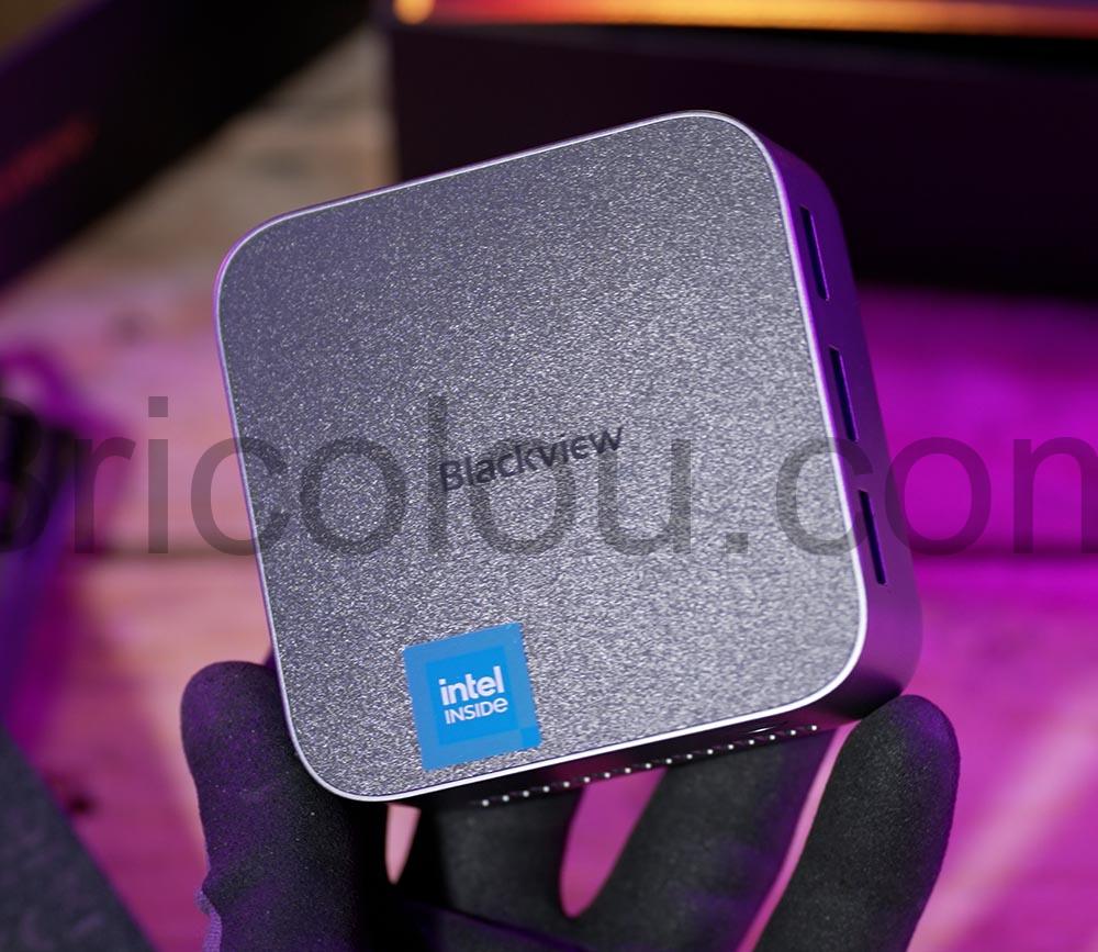 Blackview MP80 Mini PC Intel Alder Lake N95 16 Go DDR5 512 Go SSD Blackview MP80 Mini PC Intel Alder Lake N95 16 Go DDR5 512 Go SSD extérieur
