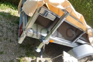 Chandelle Remorque Béquille de Support 60 cm Unitrailer levé