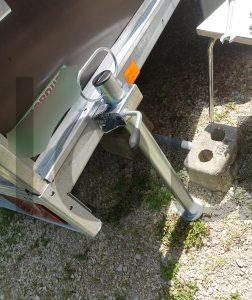 Chandelle Remorque Béquille de Support 60 cm Unitrailer lider