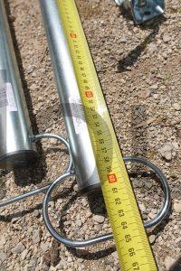 Chandelle Remorque Béquille de Support 60 cm Unitrailer longueur