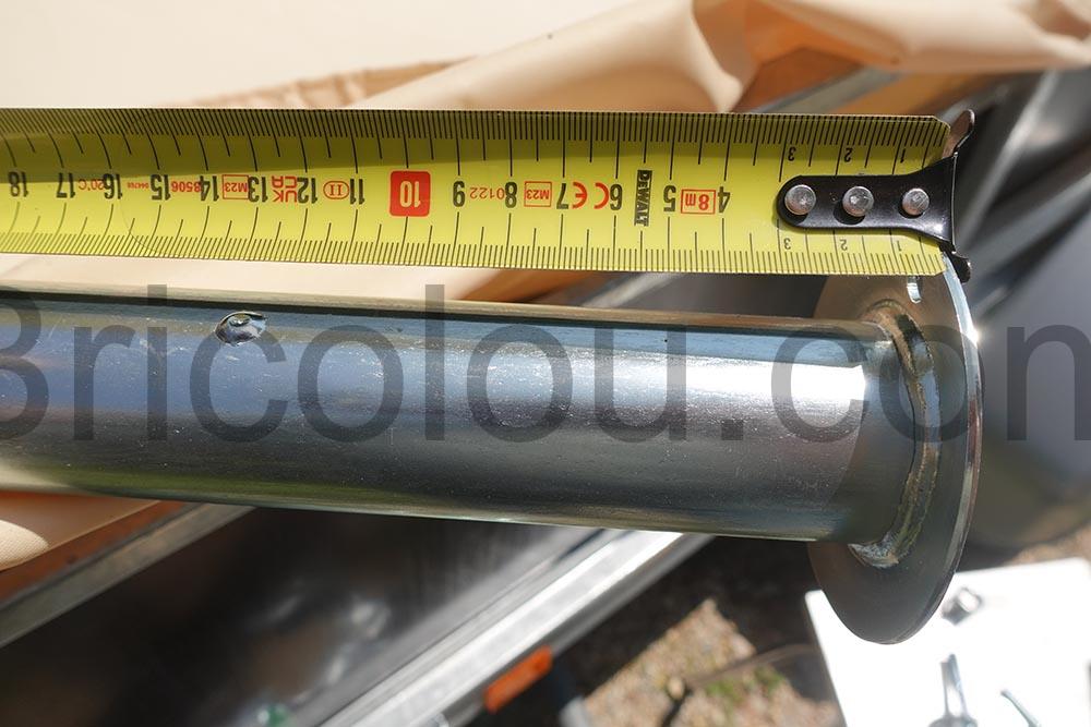 Chandelle Remorque Bequille de Support 60 cm Unitrailer minimal Chandelle Remorque Béquille de Support 60 cm Unitrailer minimal