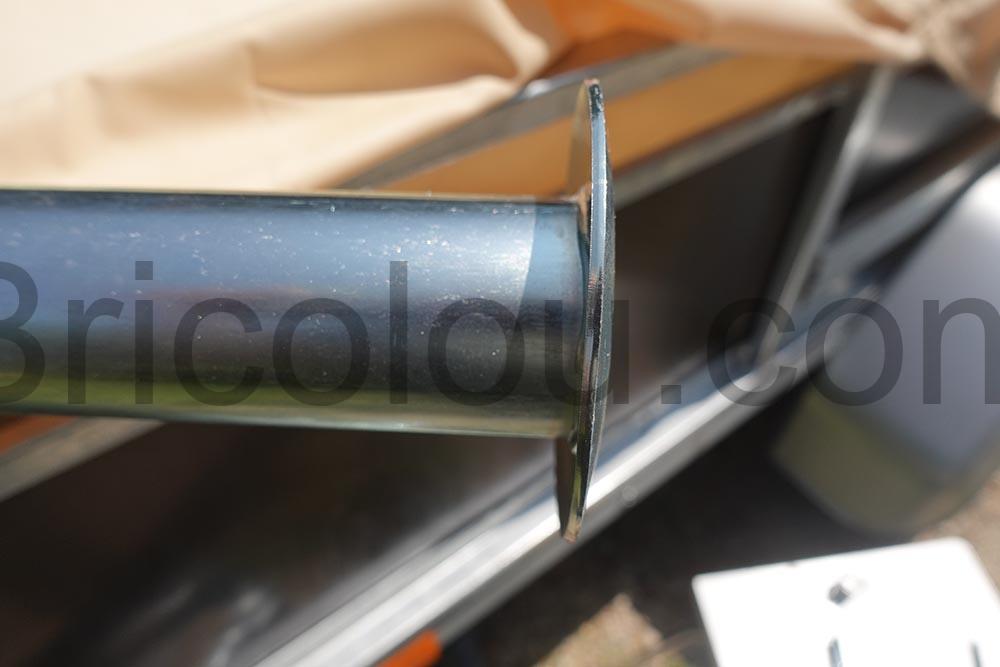 Chandelle Remorque Bequille de Support 60 cm Unitrailer pied Chandelle Remorque Béquille de Support 60 cm Unitrailer pied