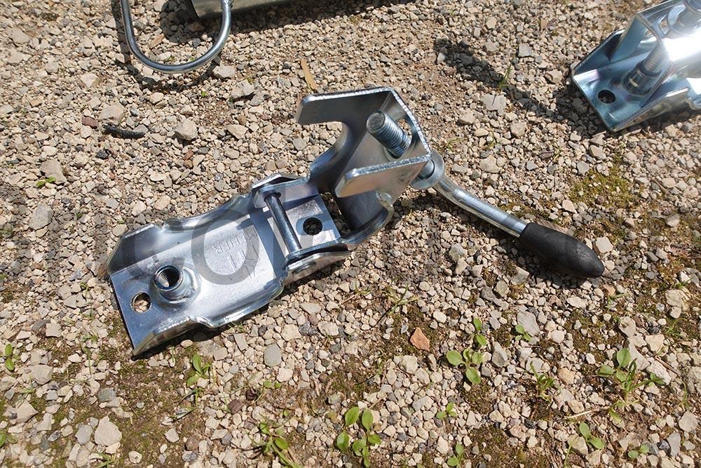 Chandelle Remorque Bequille de Support 60 cm Unitrailer serrage Chandelle Remorque Béquille de Support 60 cm Unitrailer serrage