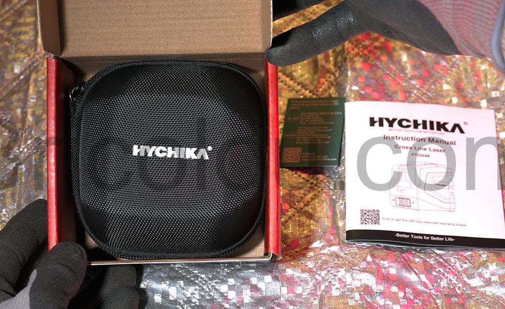 HYCHIKA Niveau Laser croix Vert PT0204B Autonivelant coffret HYCHIKA Niveau Laser croix Vert PT0204B Autonivelant coffret