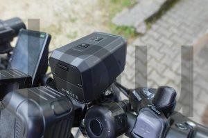 UYIKOO Mini Caméra d'action 4K WiFi Camera Moto Vélo Dashcam guidon