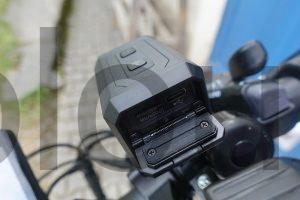 UYIKOO Mini Caméra d'action 4K WiFi Camera Moto Vélo Dashcam trappe