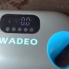 WADEO Gonfleur Rechargeable GonflageDégonflage multiple embouts afficheur