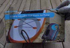 WADEO Gonfleur Rechargeable GonflageDégonflage multiple embouts boite