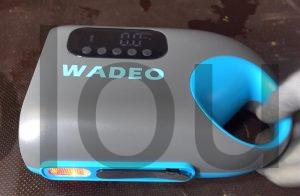 WADEO Gonfleur Rechargeable GonflageDégonflage multiple embouts led