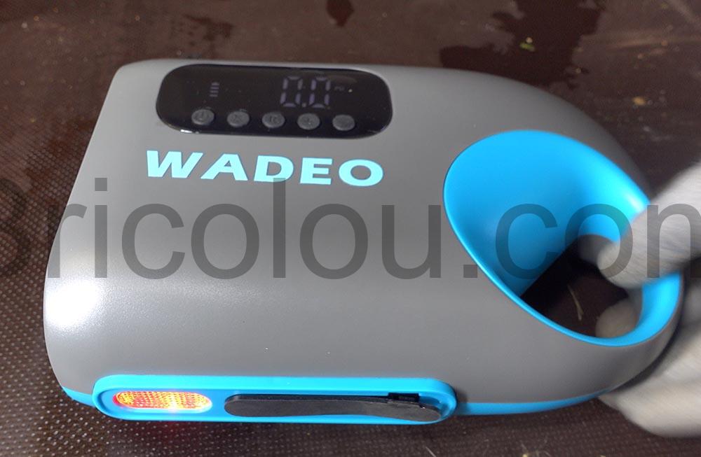 WADEO Gonfleur Rechargeable GonflageDegonflage multiple embouts led WADEO Gonfleur Rechargeable GonflageDégonflage multiple embouts led