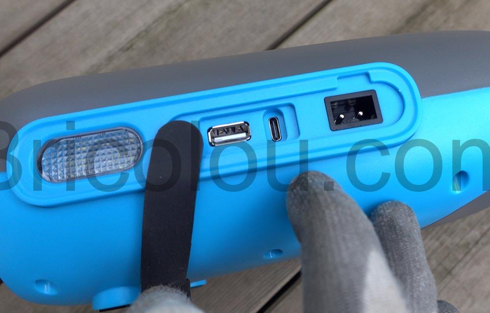 WADEO Gonfleur Rechargeable GonflageDegonflage prise WADEO Gonfleur Rechargeable GonflageDégonflage prise