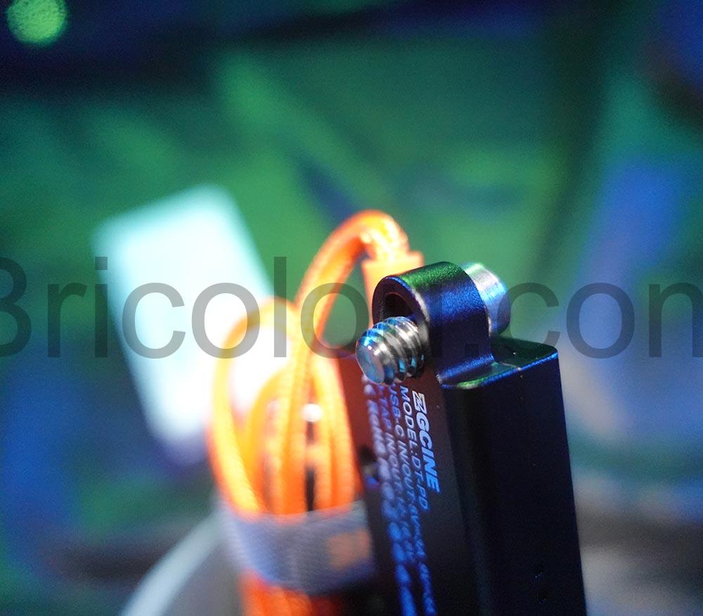 Convertisseur bidirectionnel 65W D Tap USB C DT PD ZGCINE vis Convertisseur bidirectionnel 65W D-Tap USB-C DT-PD ZGCINE vis