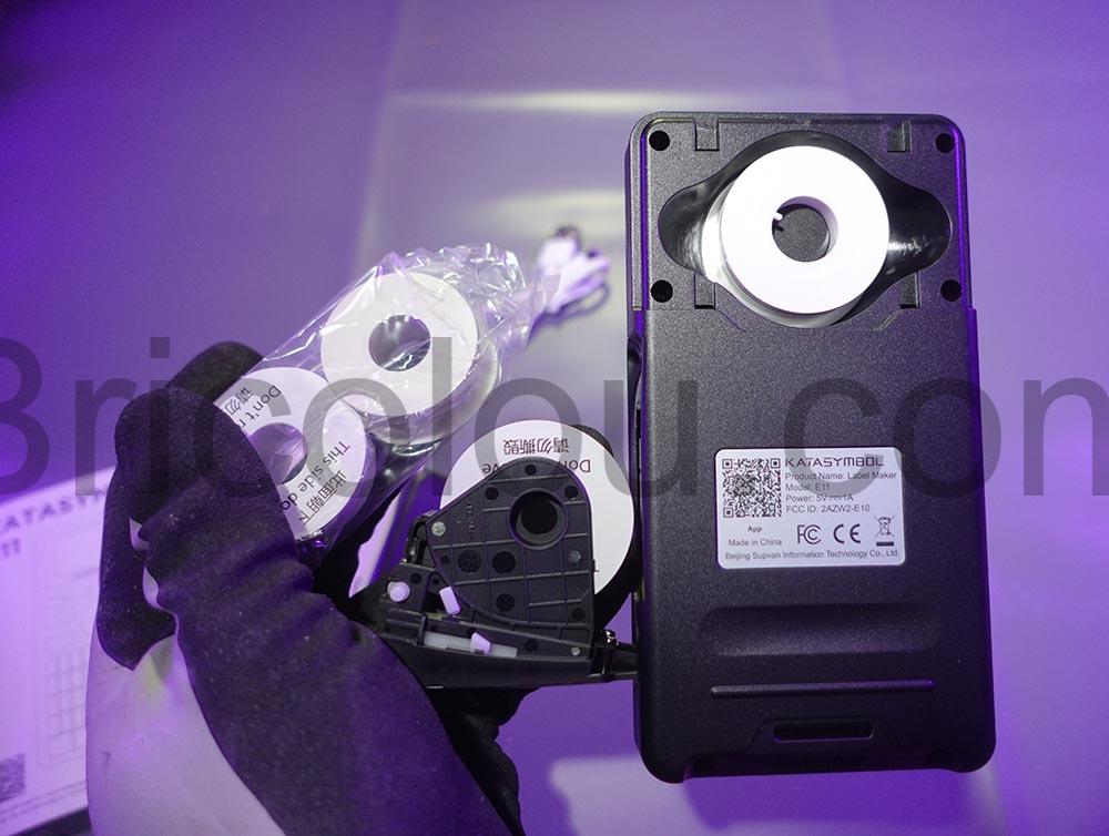 Etiqueteuse imprimante autocollante thermique Bluetooth rechargeable E11 SUPVAN kit Étiqueteuse imprimante autocollante thermique Bluetooth rechargeable E11 SUPVAN kit