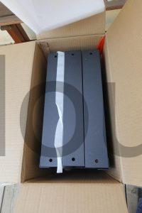 GYMAX Chariot dAtelier 3 Niveaux en Metal Charge 120Kg contenu GYMAX Chariot d'Atelier 3 Niveaux en Métal Charge 120Kg contenu