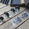 GYMAX Chariot d'Atelier 3 Niveaux en Métal Charge 120Kg kit