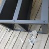 GYMAX Chariot d'Atelier 3 Niveaux en Métal Charge 120Kg montant