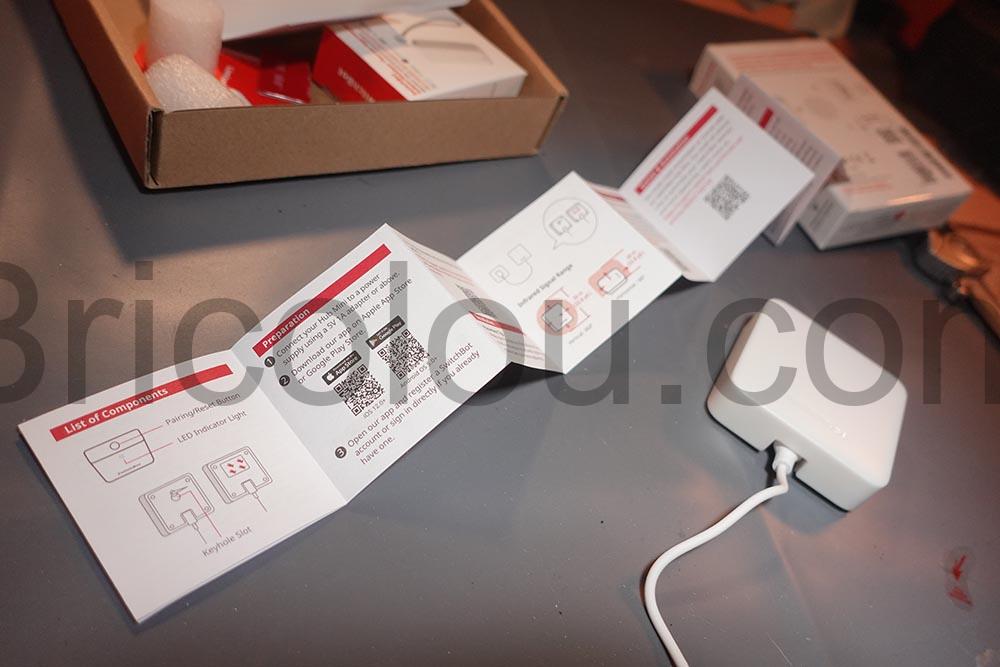 Kit 3 Thermometre hygrometre IP 65 et Hub Mini Matter Wi Fi SwitchBot alimentation Kit 3 Thermomètre-hygromètre IP 65 et Hub Mini Matter Wi-Fi SwitchBot alimentation