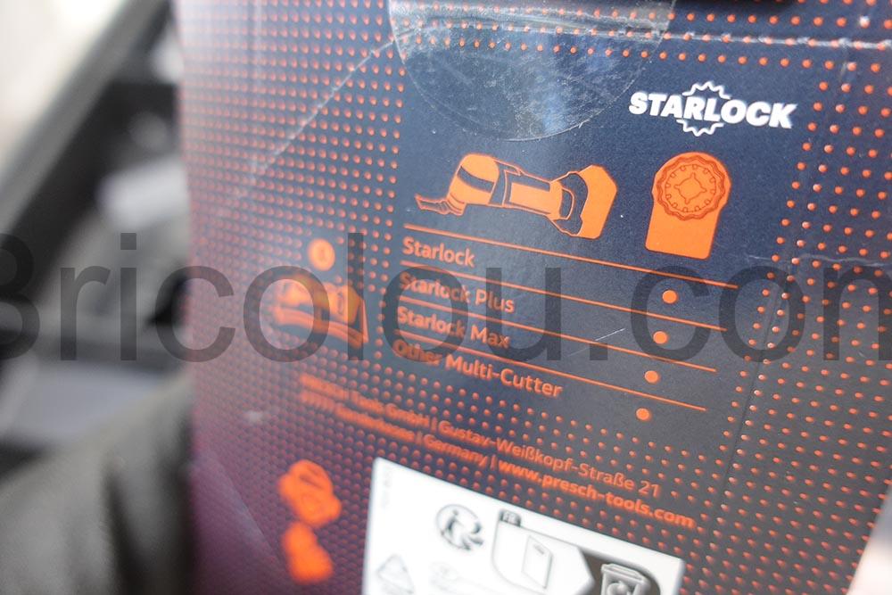 Lame Scie Oscillante Carbure 85mm Starlock multifonction beton Presch blocage Lame Scie Oscillante Carbure 85mm Starlock multifonction béton Presch blocage