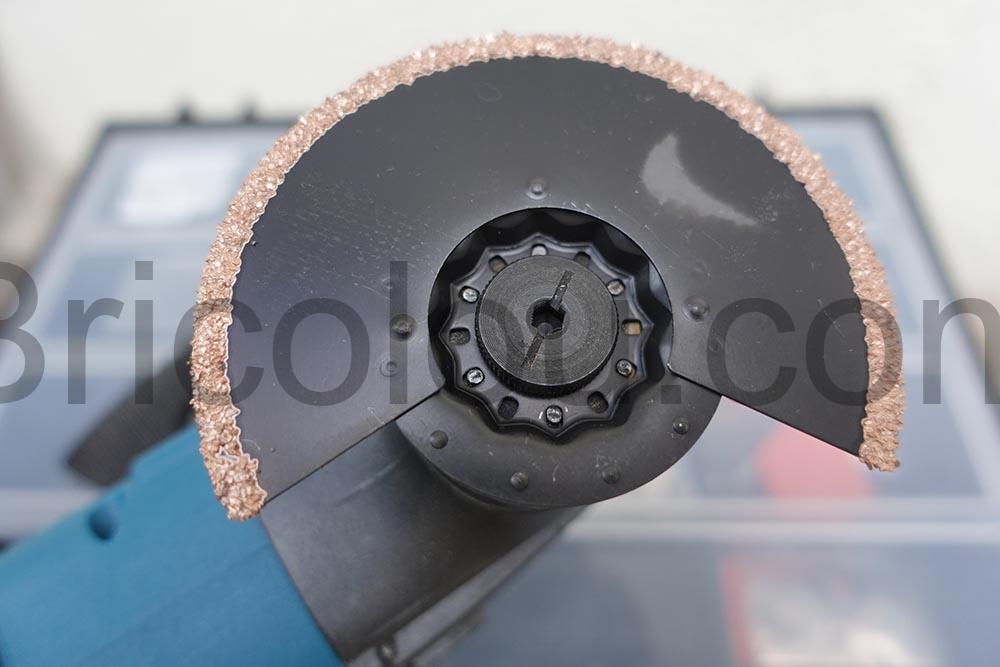 Lame Scie Oscillante Carbure 85mm Starlock multifonction beton Presch serrage Lame Scie Oscillante Carbure 85mm Starlock multifonction béton Presch serrage